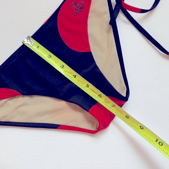 Vivienne Westwood ANGLOMANIA bikini red and black polka dot - Picture 10 of 12